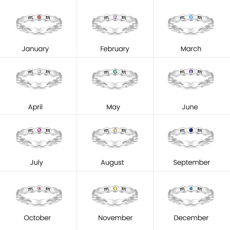 Heart Teardrop Eternity Ring
