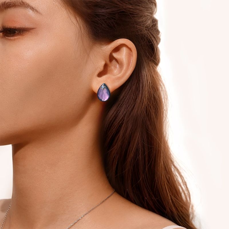 Aurora Mother of Pearl Earrings