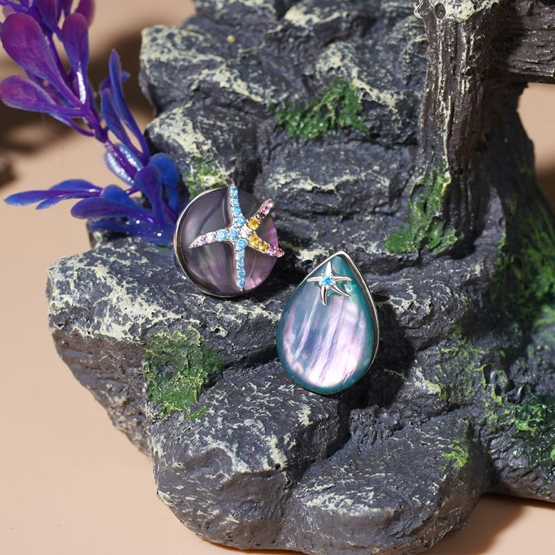 Aurora Mother of Pearl Earrings