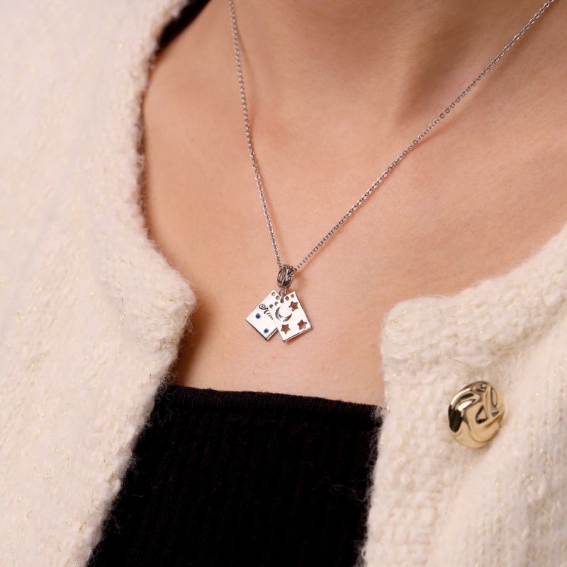 Moonlight Spiral Notebook Pendant