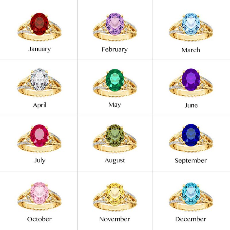 Diamond Oval-cut Vintage Split Shank Ring