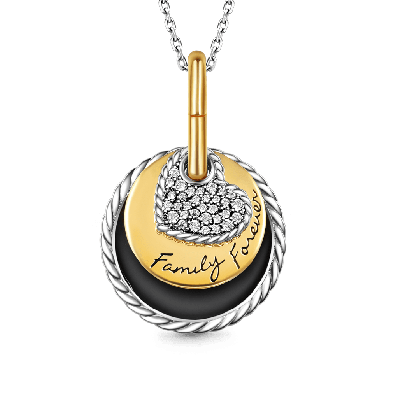 Family Forever Pendant Necklace