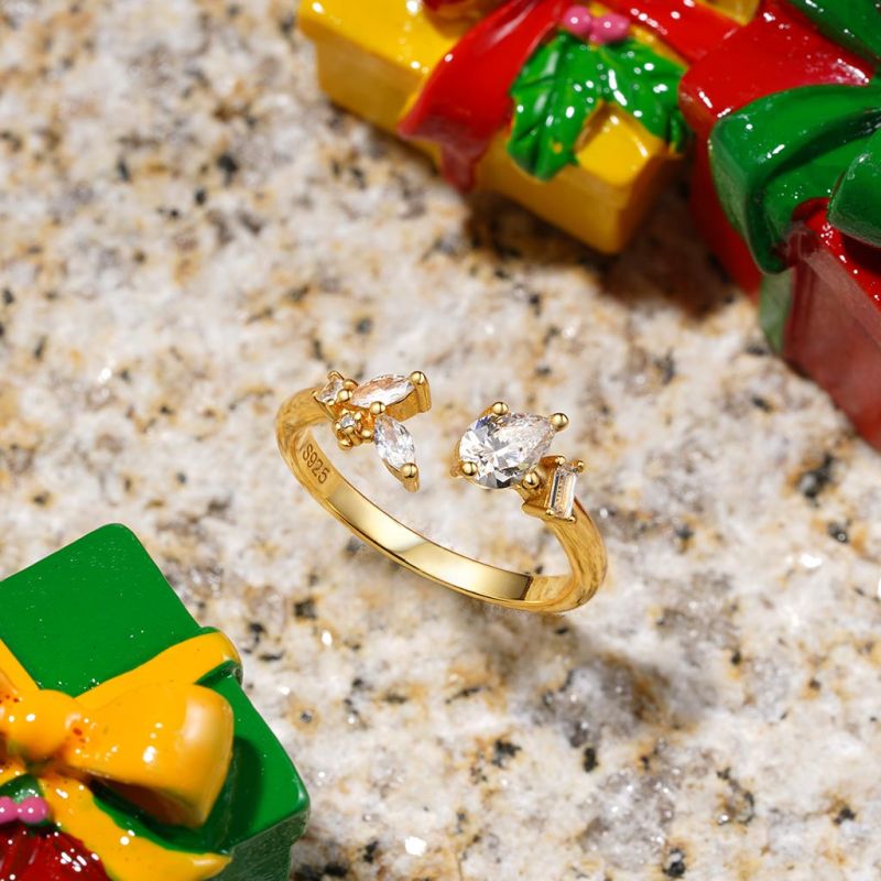 Irregular Marquise Diamond Ring