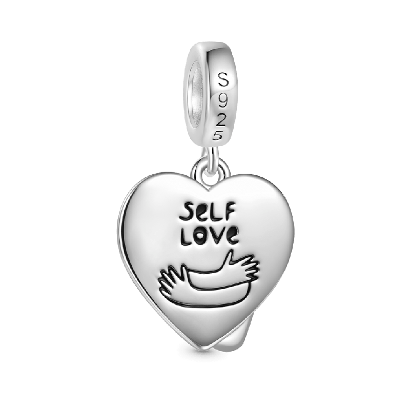 Self Love Hugging Heart Pendant
