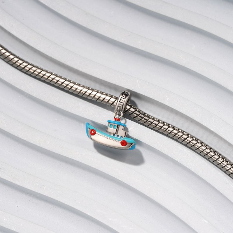 Miniature Fishing Boat Pendant