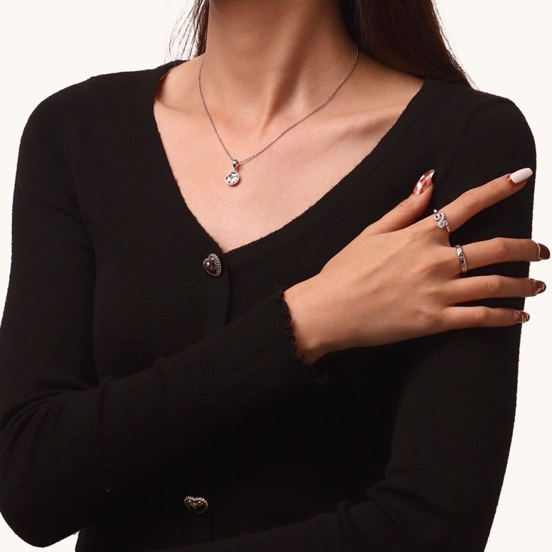 A Plate of Dumplings Pendant