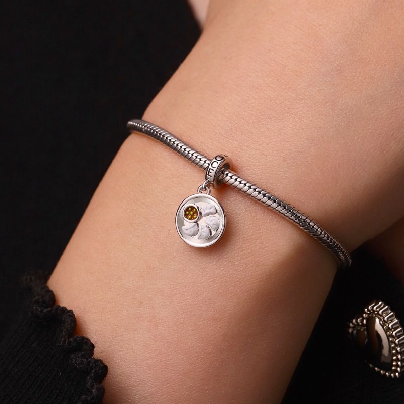 A Plate of Dumplings Pendant