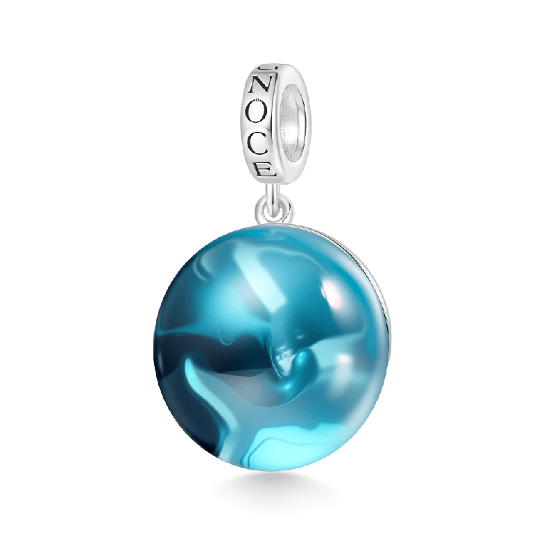 Hammerhead Shark Glass Pendant