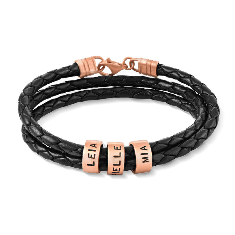 Leather Magnetic Multi-layer Bracelet