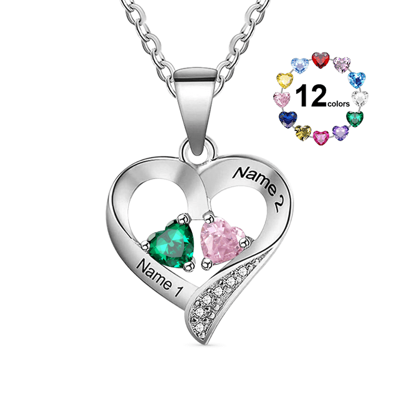 Heart Diamonds Necklace