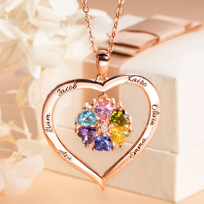Hollow Love Heart Necklace