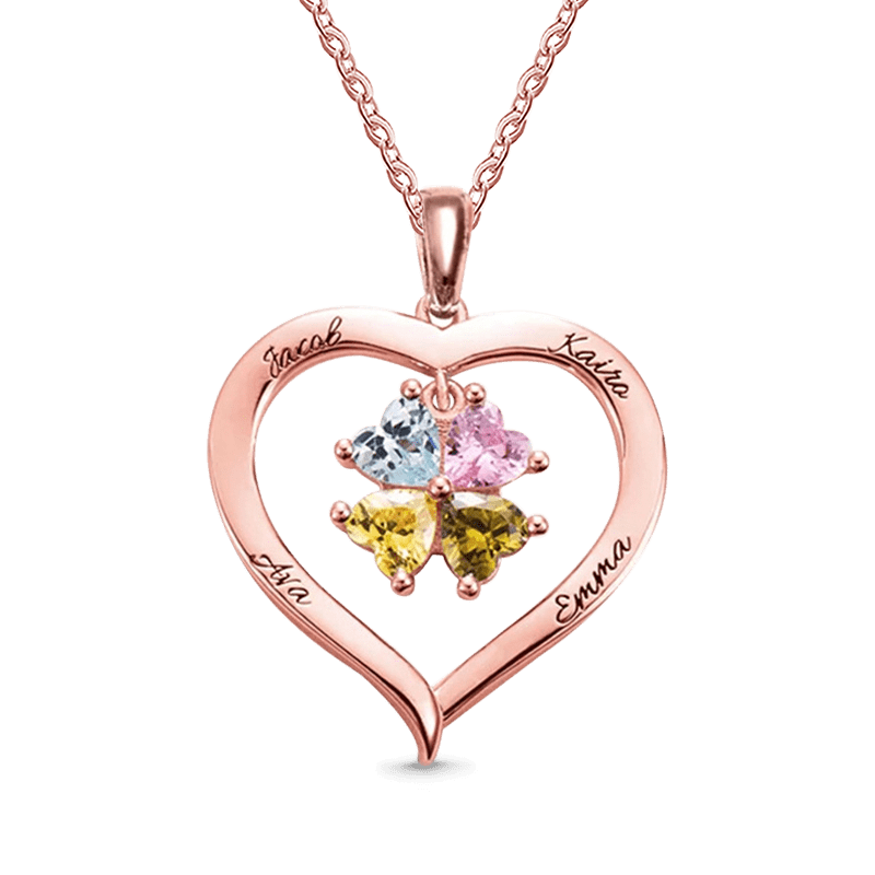 Hollow Love Heart Necklace