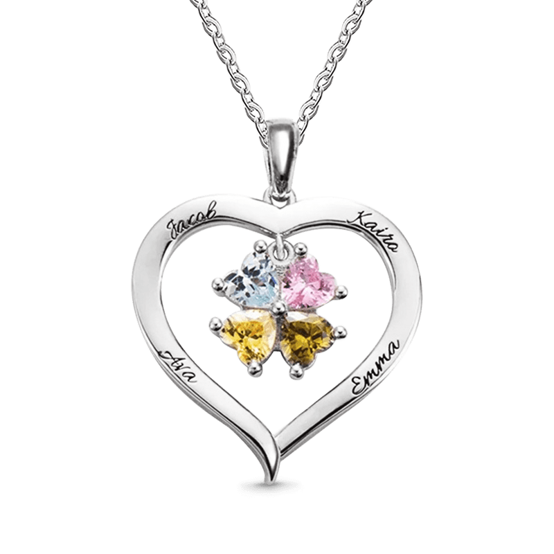 Hollow Love Heart Necklace