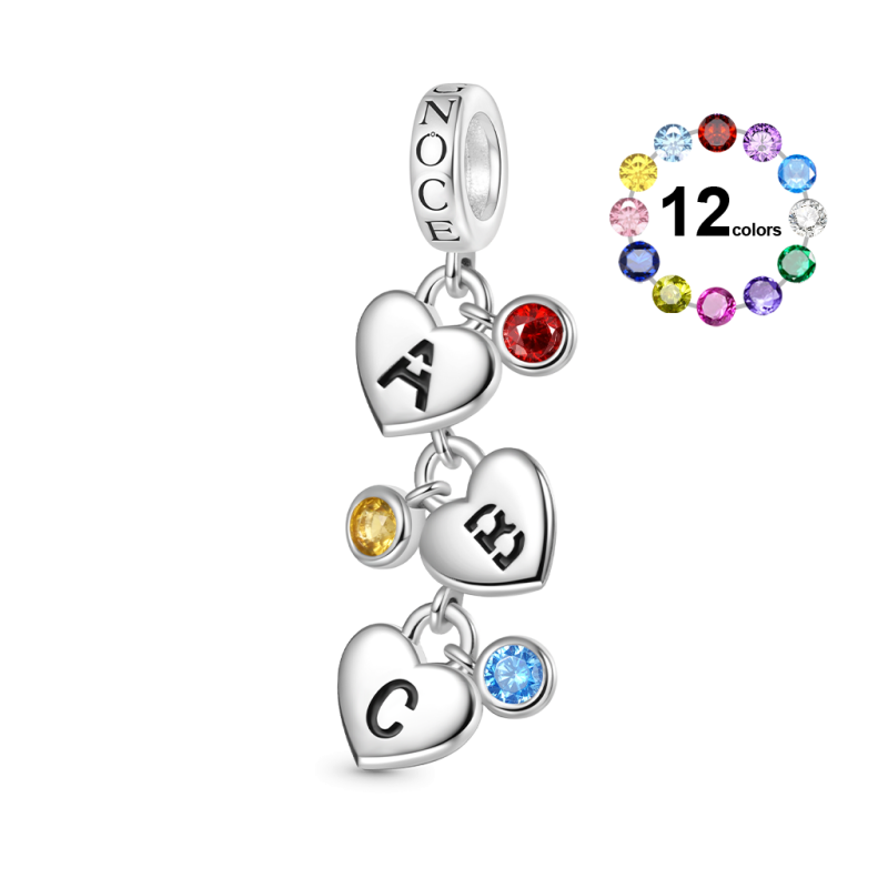 Heart Personalized Letters Pendant