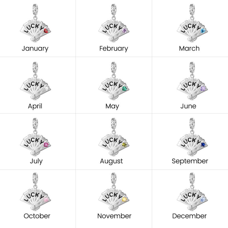 Openable Exquisite Fan Pendant