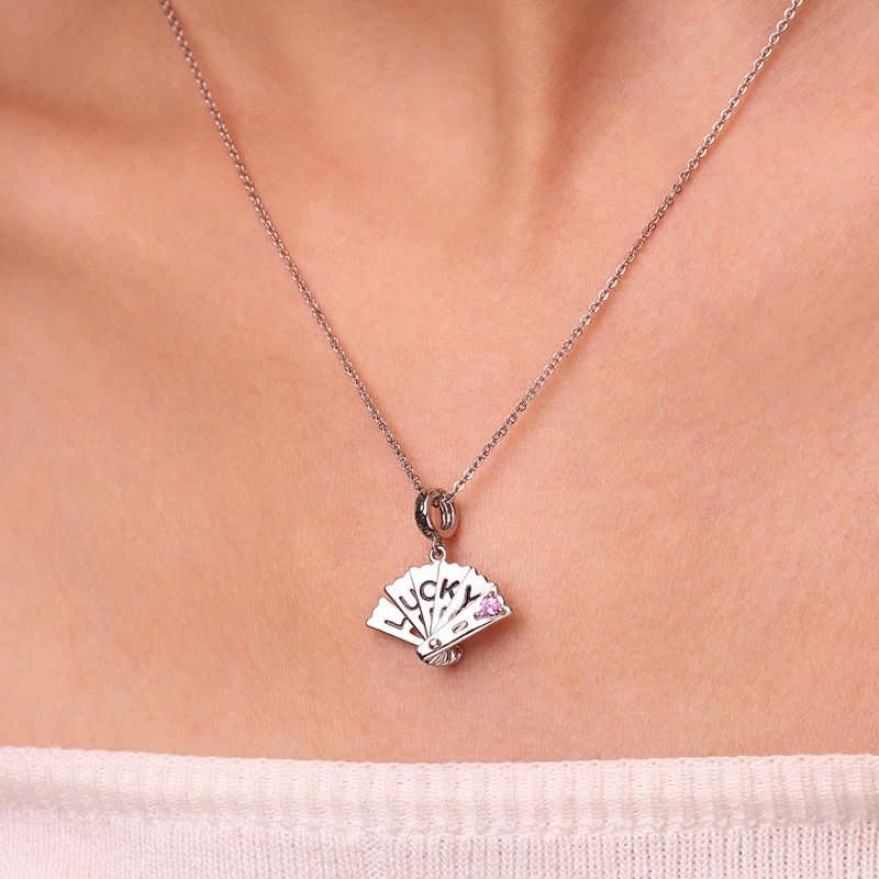 Openable Exquisite Fan Pendant