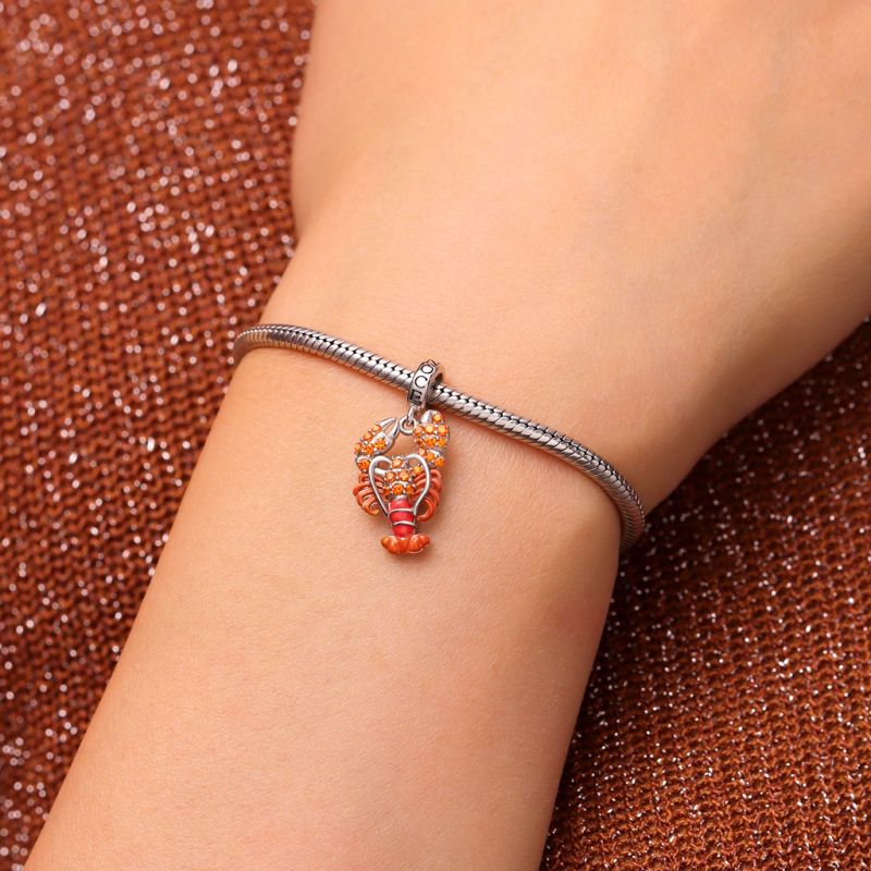 Heated Color-changing Lobster Pendant