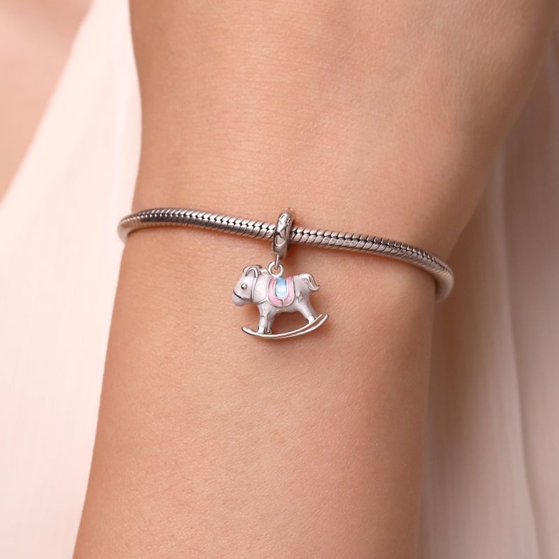 Exquisite Wooden Horse Pendant