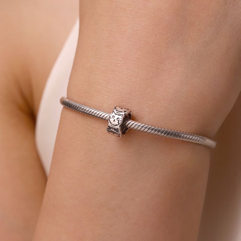 Black Graffiti Cat Stopper