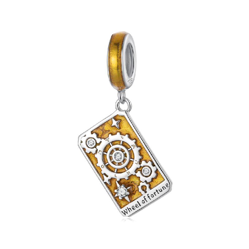 Tarot Wheel of Fortune Pendant