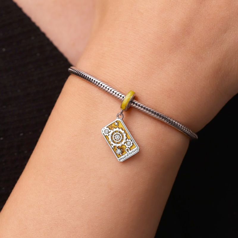 Tarot Wheel of Fortune Pendant