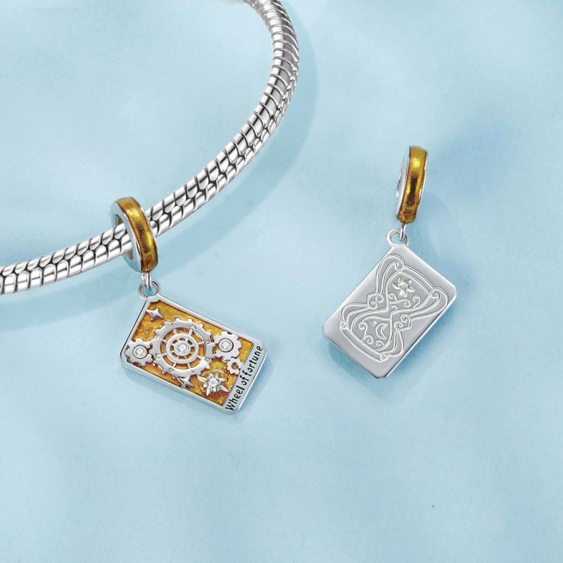Tarot Wheel of Fortune Pendant