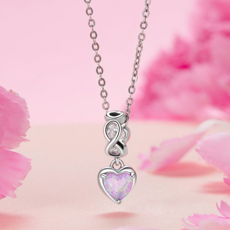 Heart of Eternity Opal Pendant