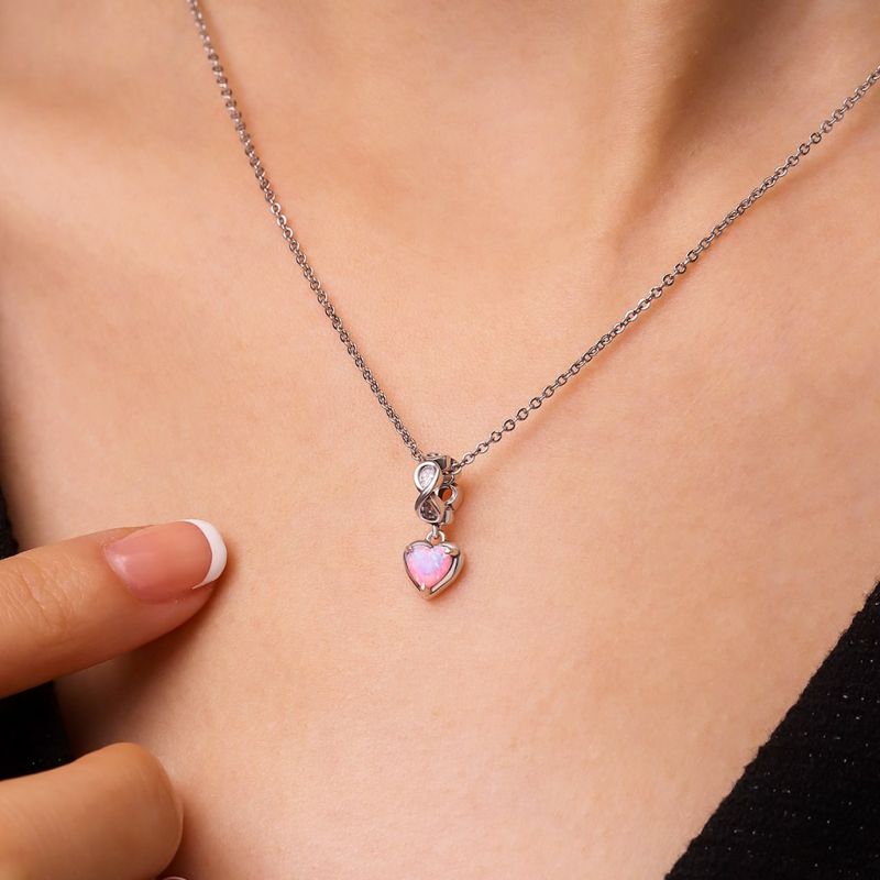 Heart of Eternity Opal Pendant