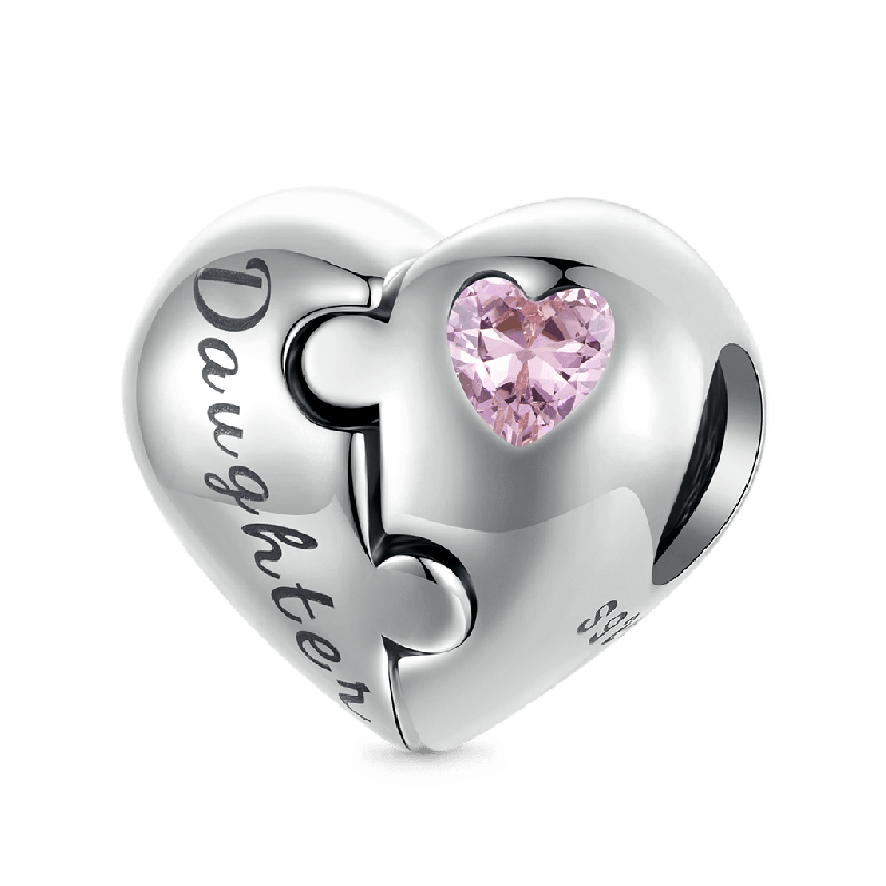 Mom Daughter Puzzle of Love Charm