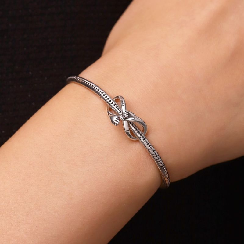 Hold Hands Forever Love Charm