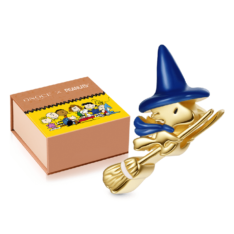 Woodstock Flying on Broom Charm