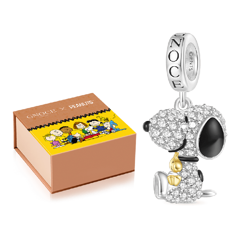 Snoopy Diamond Pendant