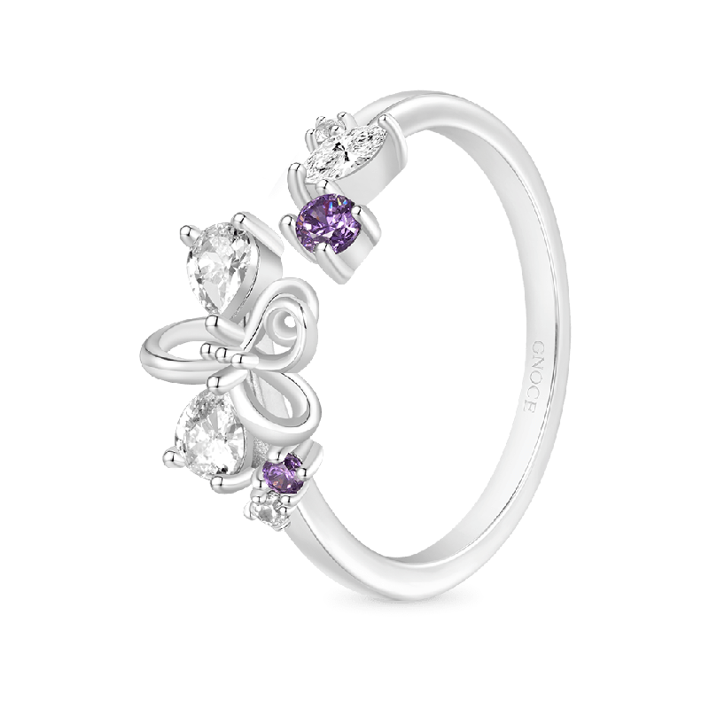 Flower Open Ring