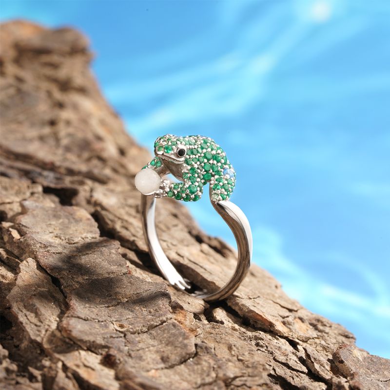 Creative Frog Open Ring