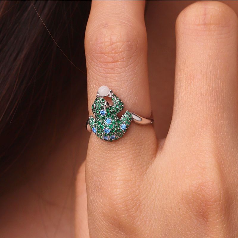 Creative Frog Open Ring