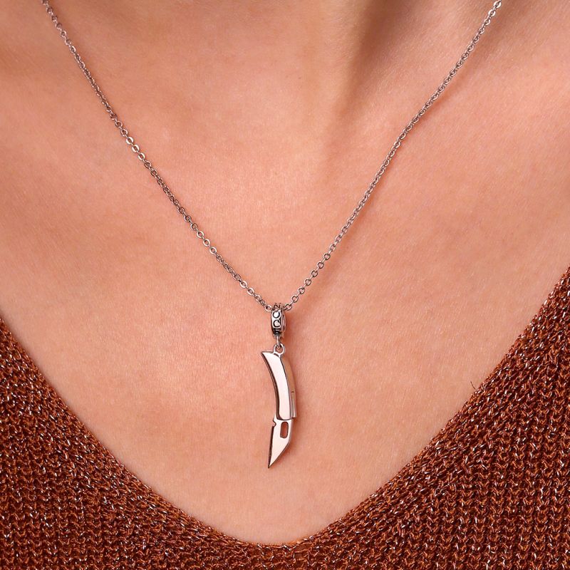 Retractable Pocket Knife Pendant