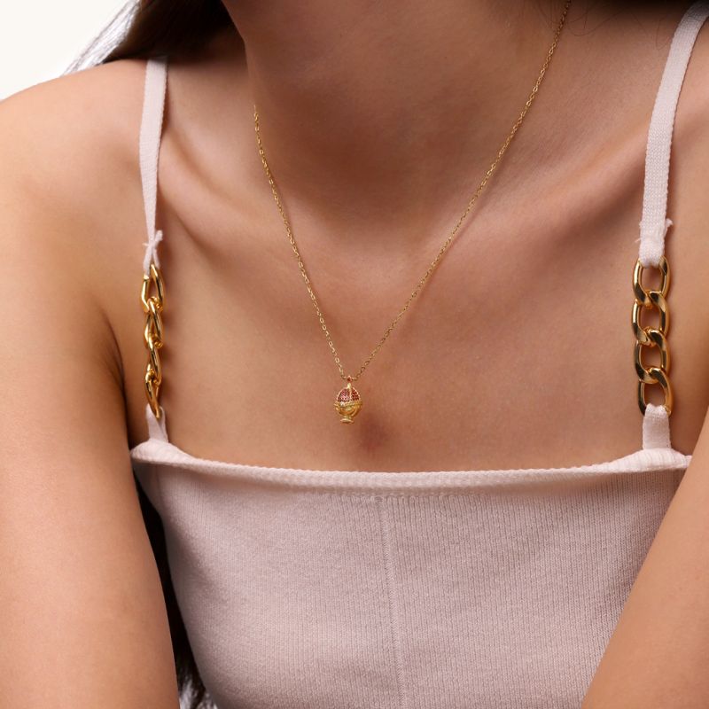 Kyoko Sakura Soul Gem Necklace