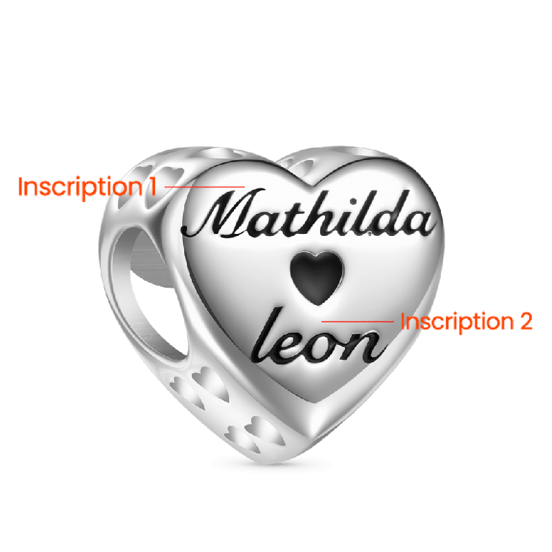 Love Clock Rotating Arrow Charm