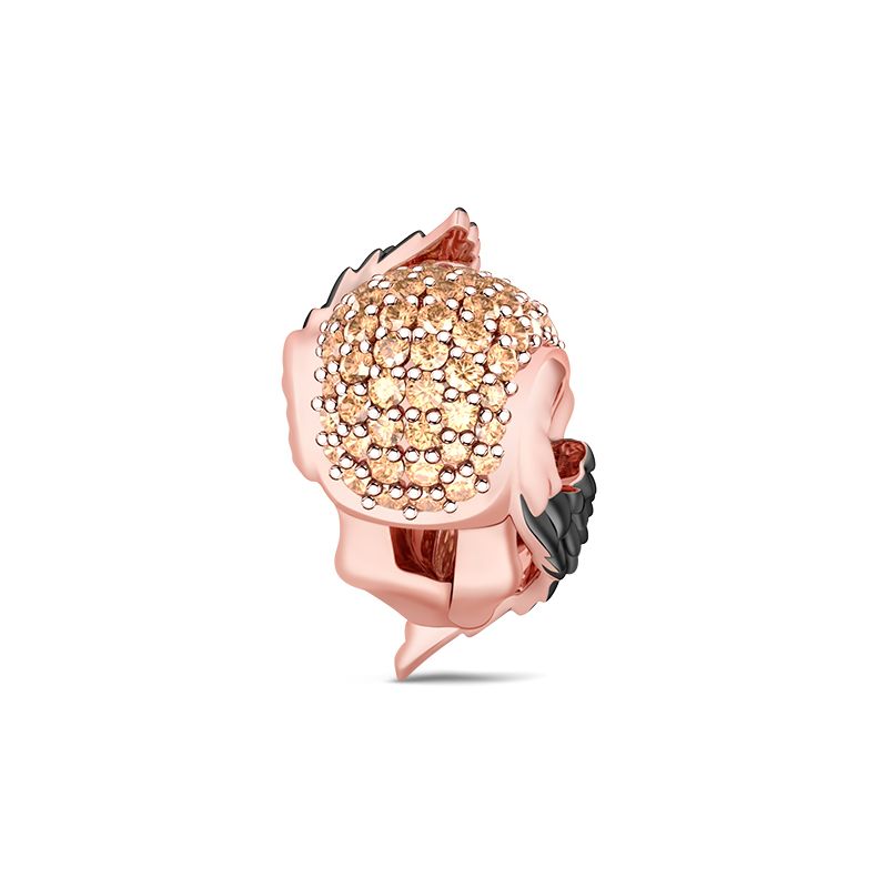 Skull with Angel Wings Charm