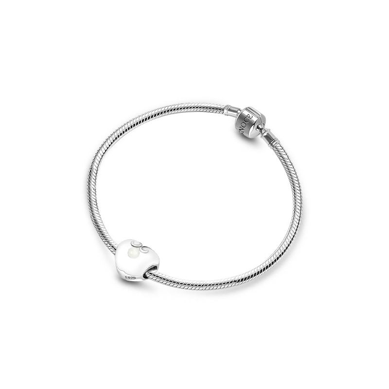 Heart Shape Pearl Charm