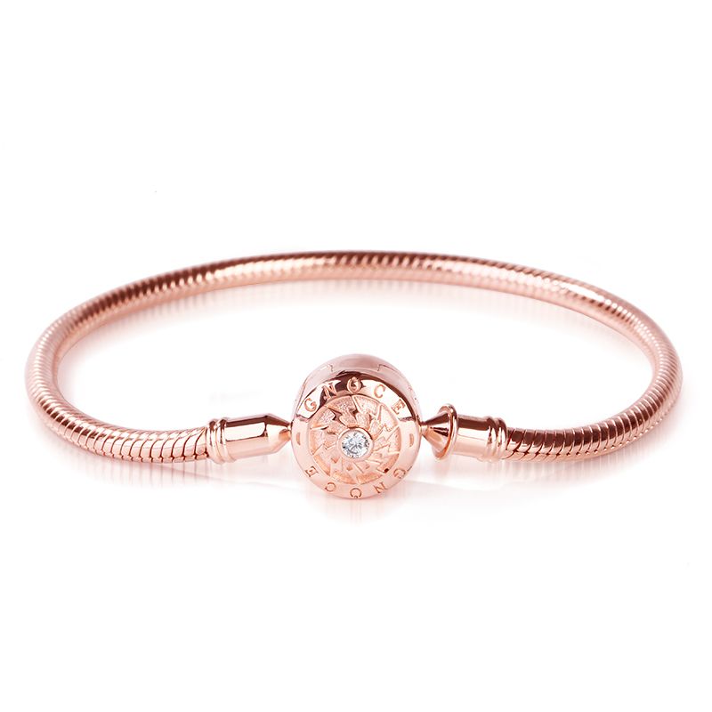 18K Rose Gold Causal Bracelet