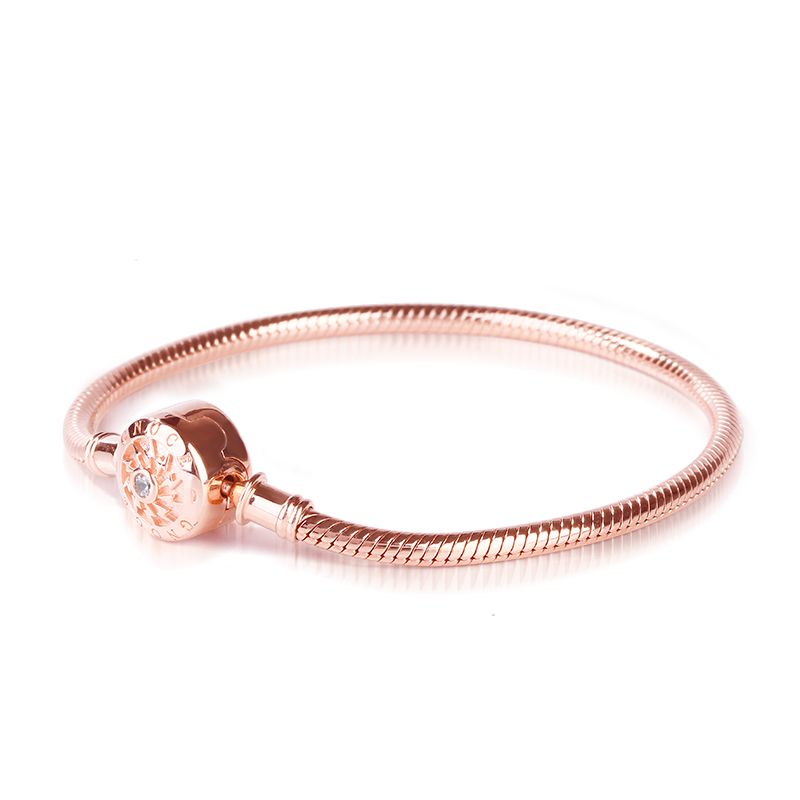 18K Rose Gold Causal Bracelet