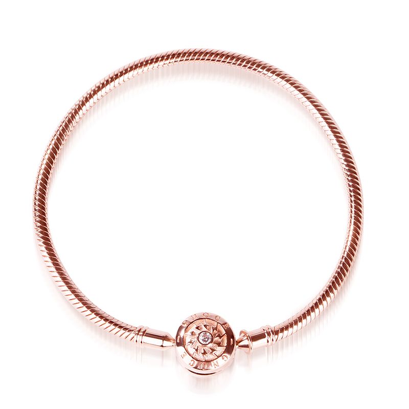 18K Rose Gold Causal Bracelet