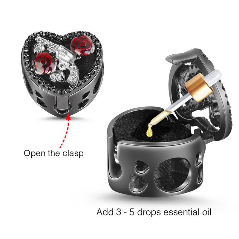 Gun Rose Diffuser Charm