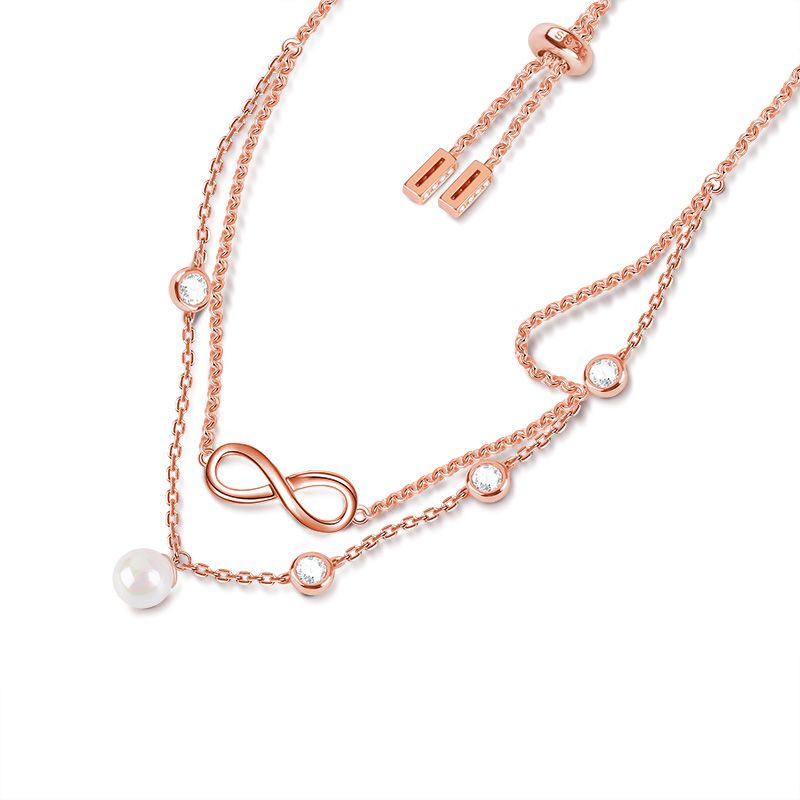 Pearl Infinity Anklet