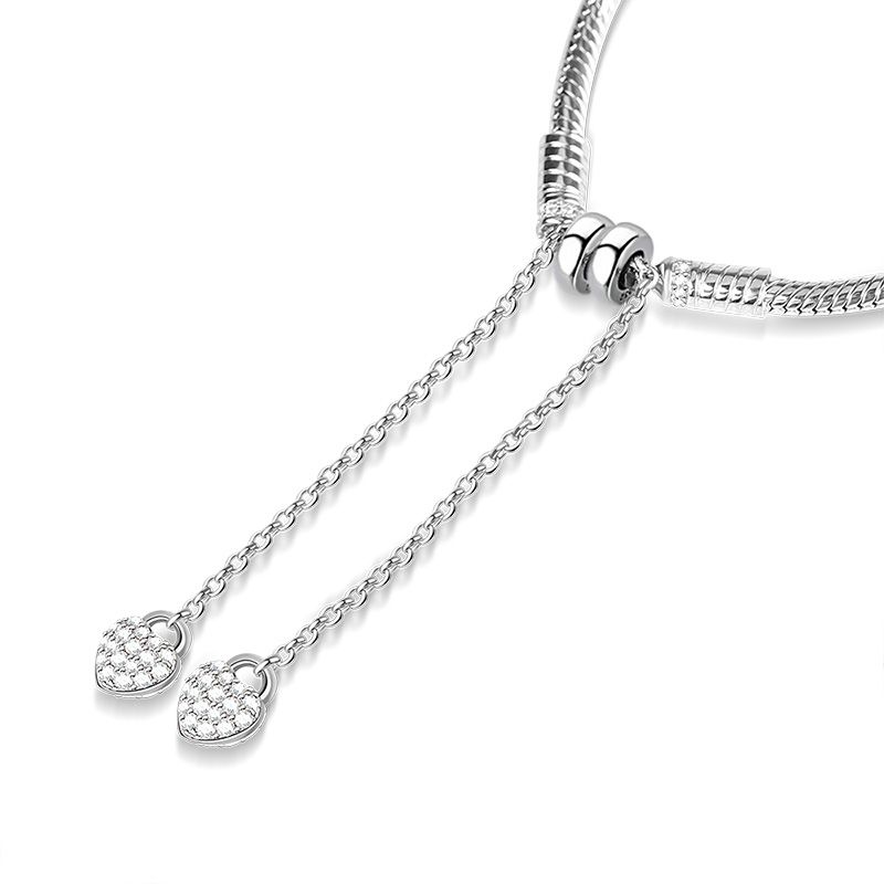 Double Hearts Bracelet