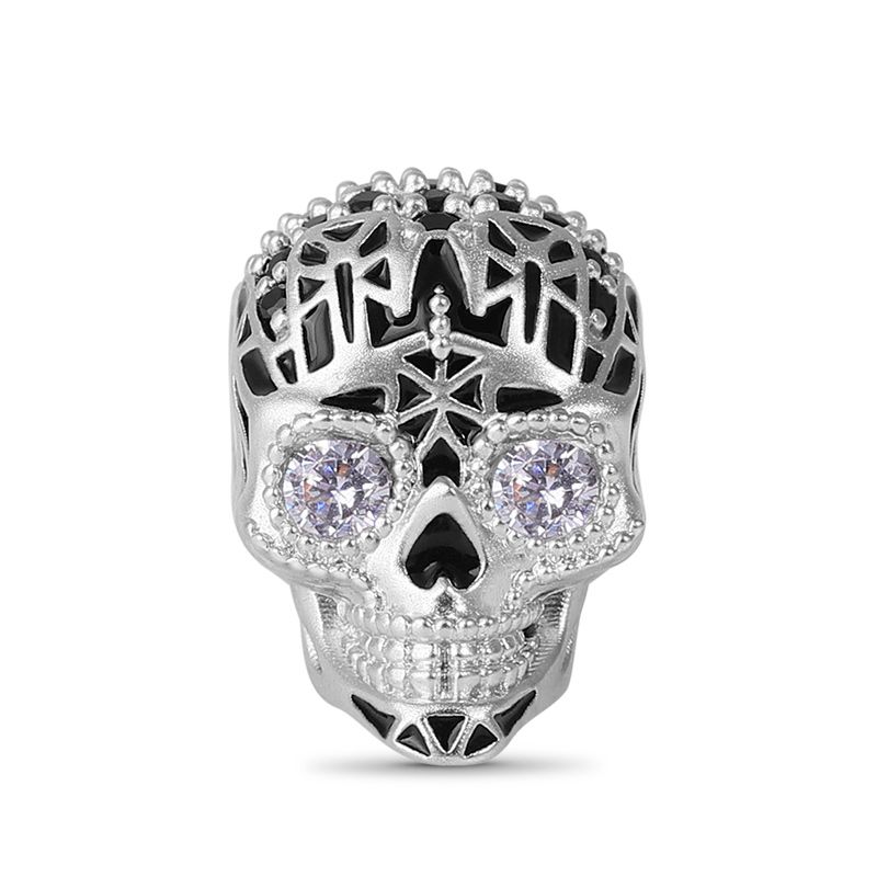 Punk Skull Charm