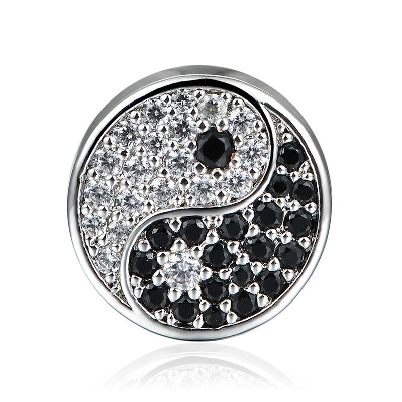 Yin Yang Diagram Charm