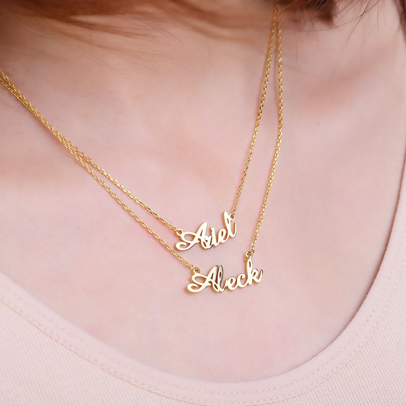 Double Name Necklace