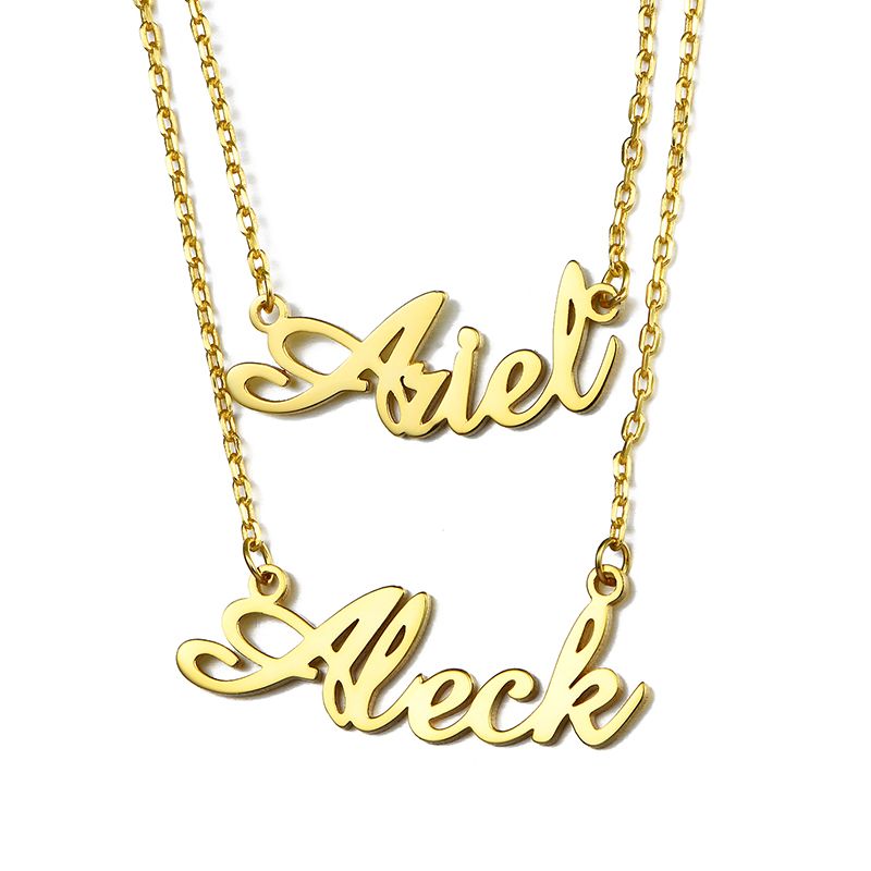 Double Name Necklace